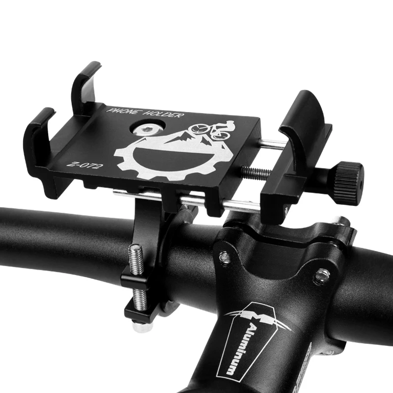 

Bicycle Phone Holder MTB Cycling Bike Phone Mount Aluminium Motorcycle Handlebar Clip Phone Bracket for iPhone 11 Xiaomi Samsung