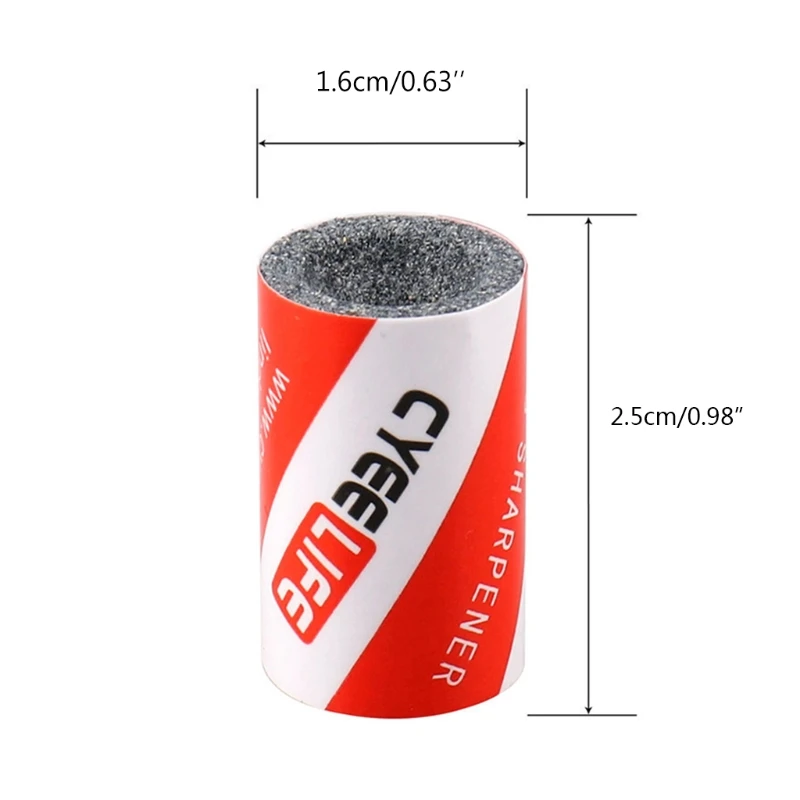 

652D 5pcs Millstone Dart Sharpener Round Sharp Sand Grinding Stone Dart Grindstone Tool Professional Darts Accessories