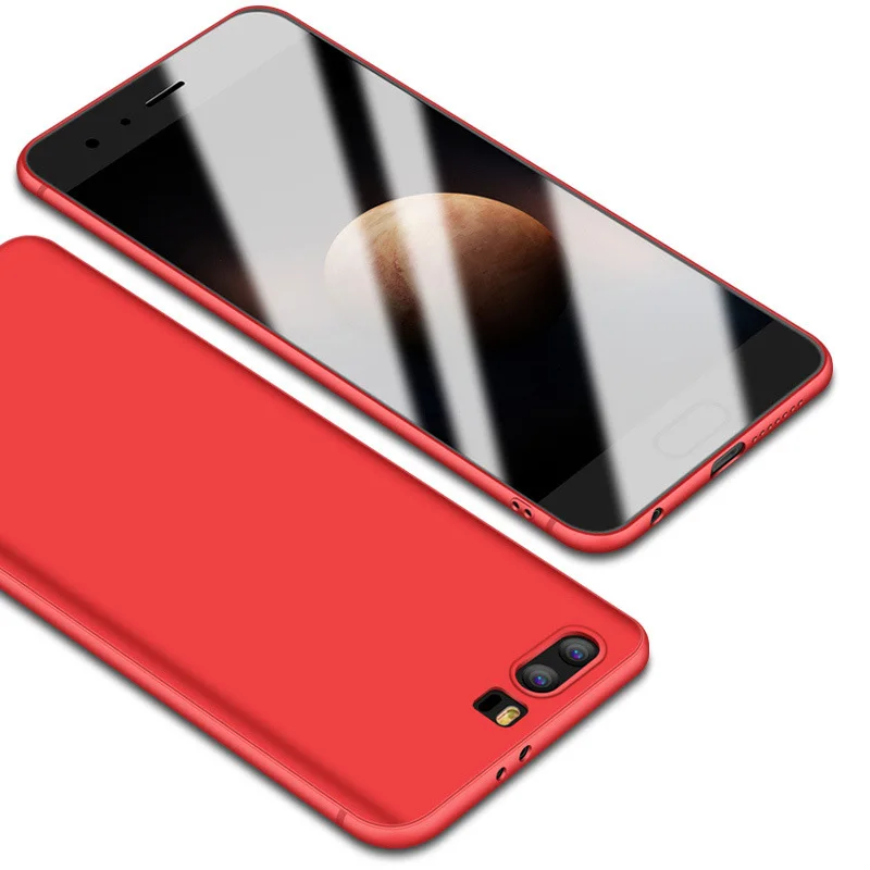 Матовый Силиконовый чехол для Huawei P30 P20 Lite P10 P9 Plus P8 Mate 8 9 10 20 Pro Honor черный красный