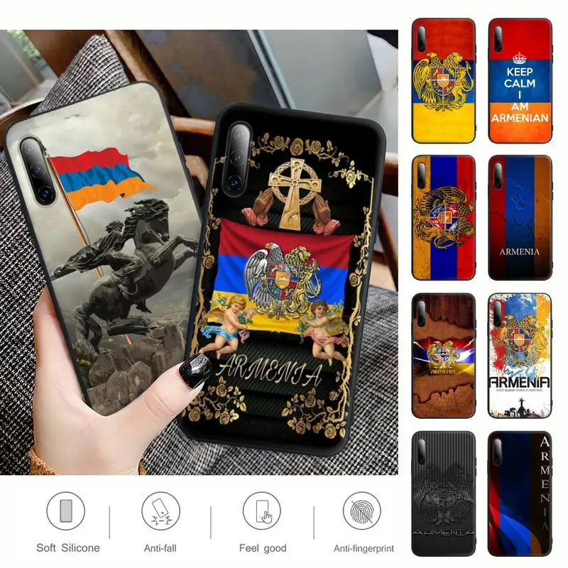 

Hot Armenia Armenians Flag Black Matte Mobile Phone Case For Samsung J4 J6 J5 J7 2016 Note 5 8 9 10 Lite Plus 20 Ultra Cover