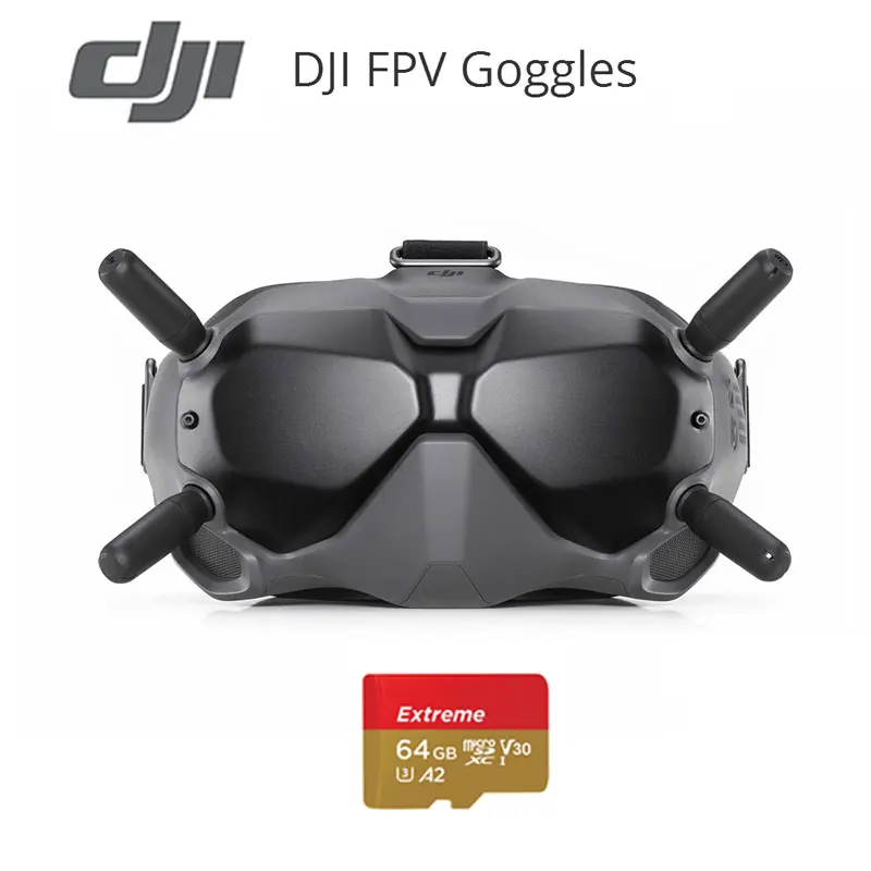 DJI FPV Goggles Высокая четкость низкая задержка сильное погружение Совместимость с FPV воздушным блоком и пультом дистанционного управления FPV