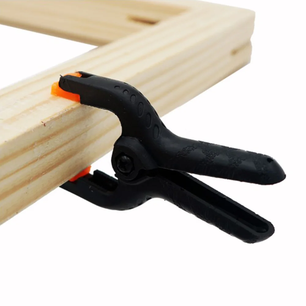 

Регулируемые Пластиковые пружинные зажимы 2/3/4/6/9 дюйма для деревообрабатывающих инструментов, быстросъемные сверхпрочные зажимы для фона, ...