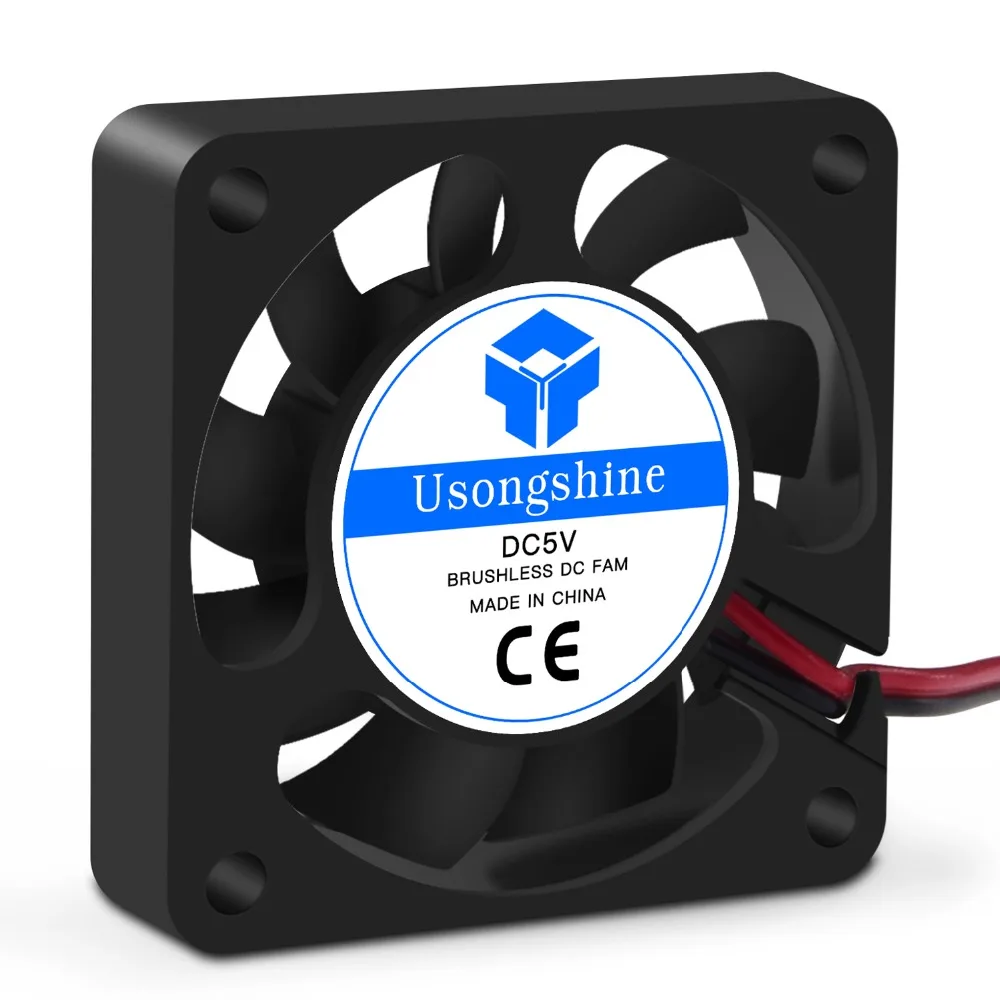 4010 Вентилятор охлаждения 12V 24V 2 Pin с Dupont провод бесщеточный 40*40*10 охлажденный
