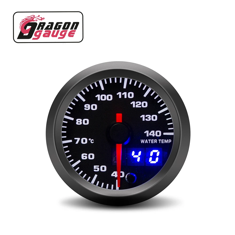 

「DRAGON」Тахометр 52 мм PRM Boost Gauge Датчик напряжения EGT Температура воды Температура масла Давление масла Автомобильный датчик подходит для автомобиля 12 В
