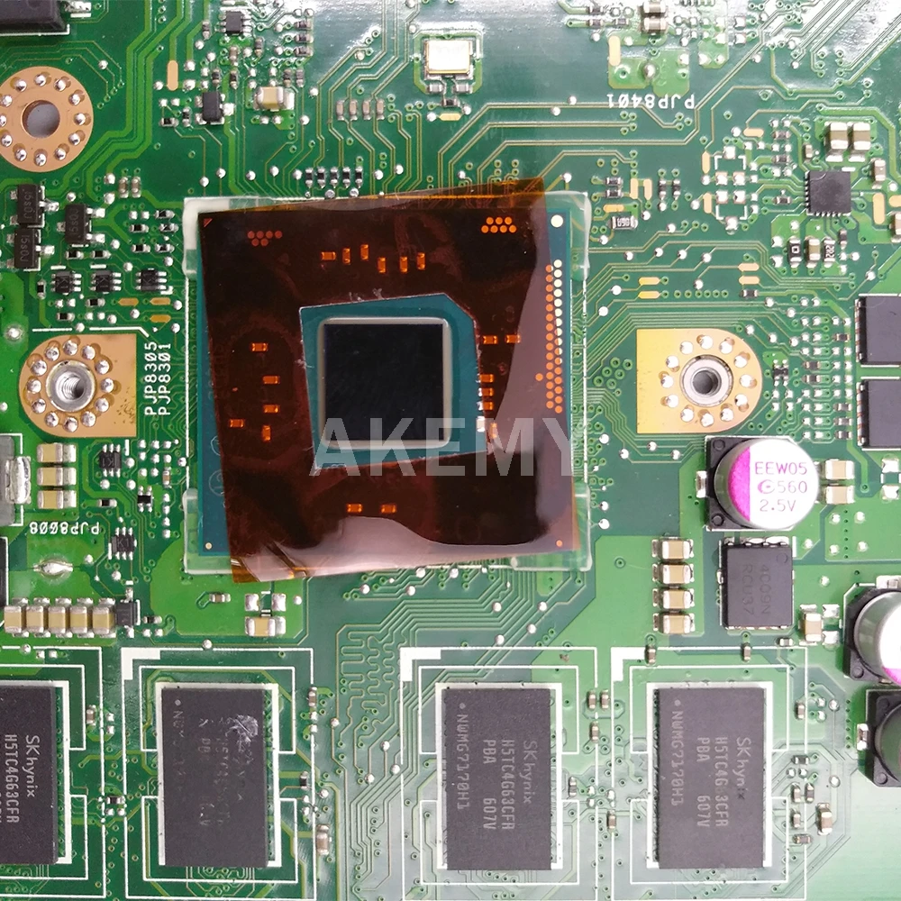 AK X540SA материнская плата для ноутбука For Asus VivoBook X540S X540 F540S тест оригинальная 2G RAM N3050