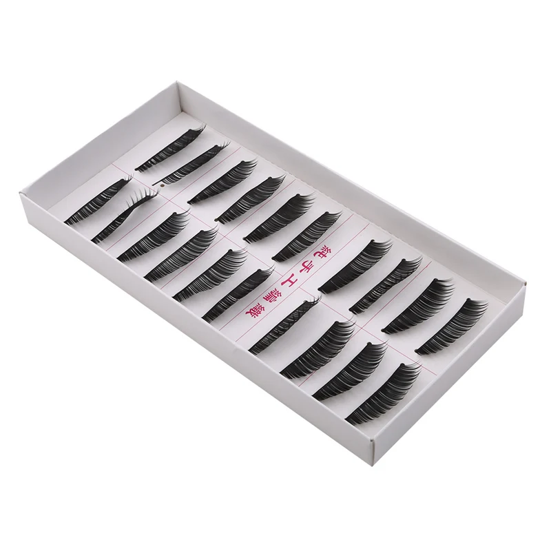 

10 Pairs New Extension Beauty Makeup Tools Lashes Women Soft Natural Long Cross Fake Eye Lashes Handmade Thick False Eyelashes