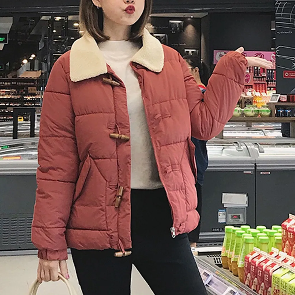 Зима 2019 Parkas Базовые Куртки женские зимние плюс бархатные пальто с капюшоном из