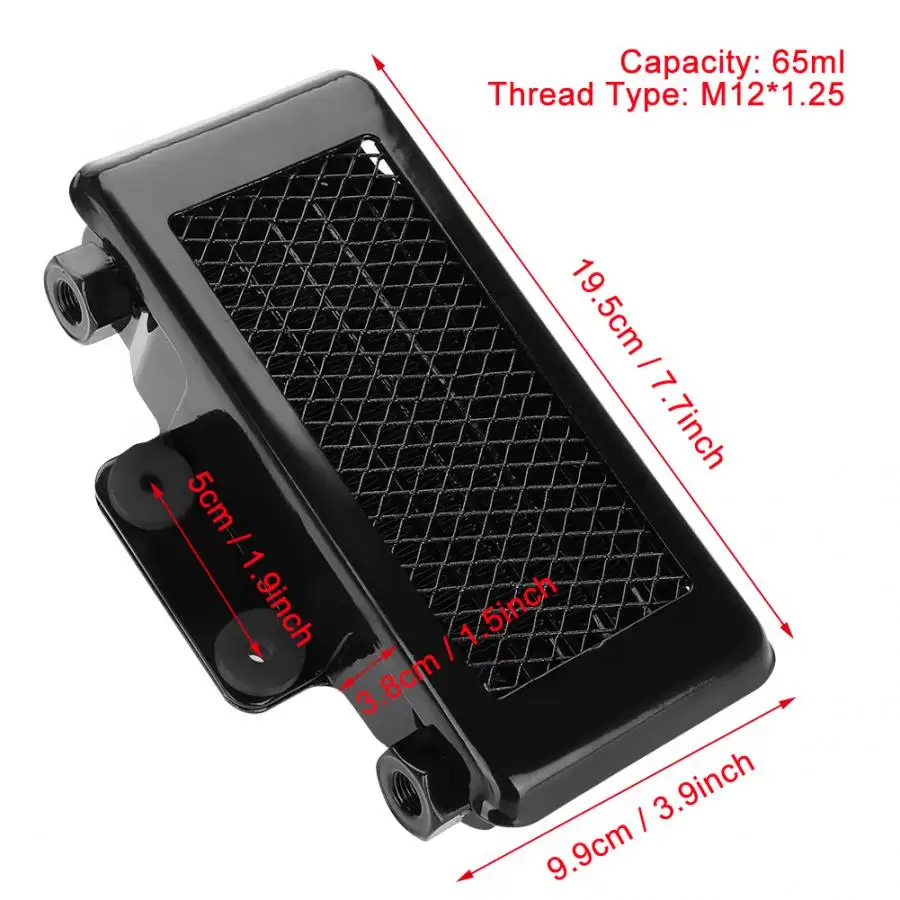 Aluminum 65ml Engine Oil Cooler Cooling Radiator for 100CC-250CC Motorcycle Dirt Bike ATV accessories moto