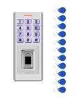 Считыватель отпечатков пальцев, стандарт доступа IP67, входвыход 200, идентификационные метки для пользователей карт 10000, 10 шт.