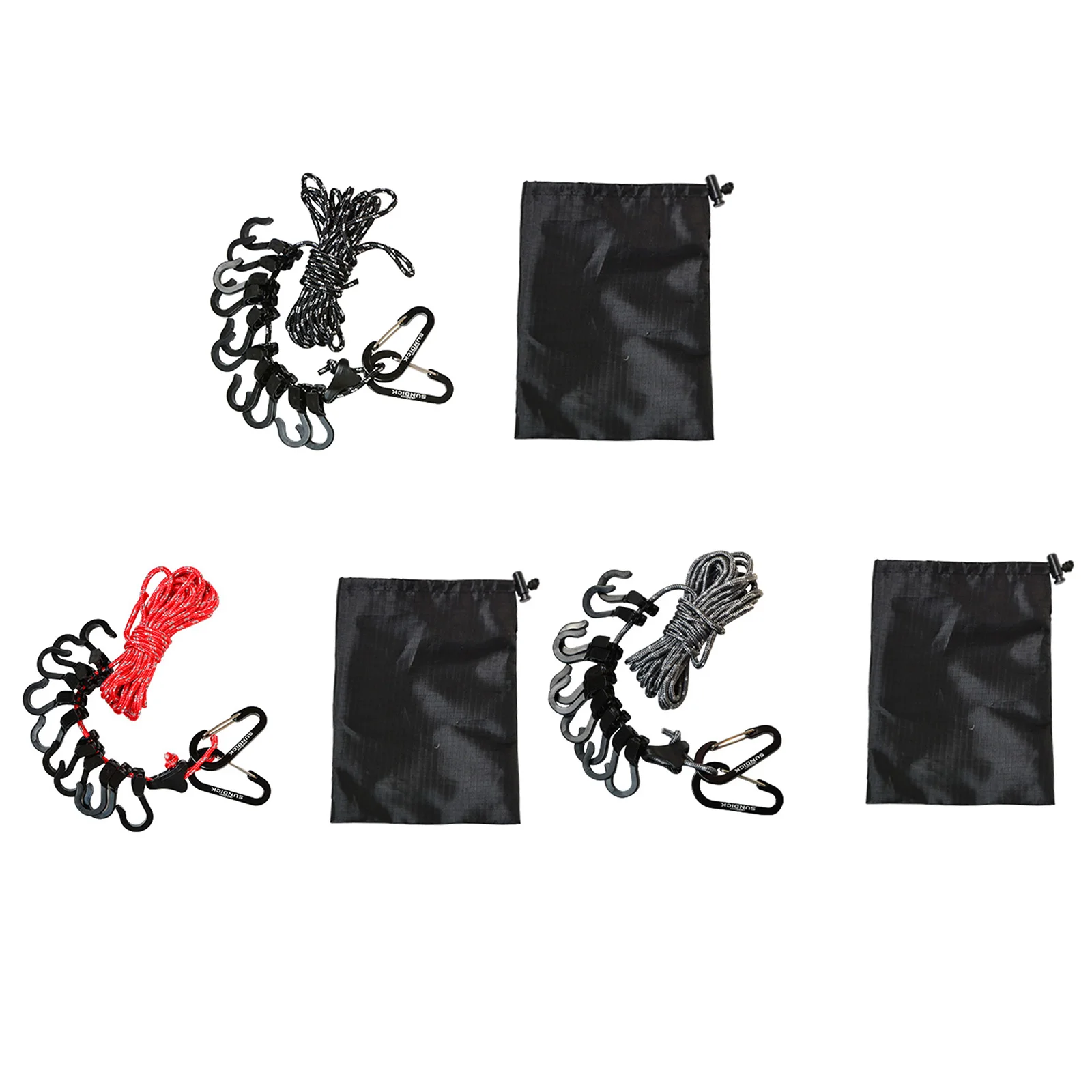 Портативная бельевая веревка с фиксируемым крюком набор для улицы регулируемая