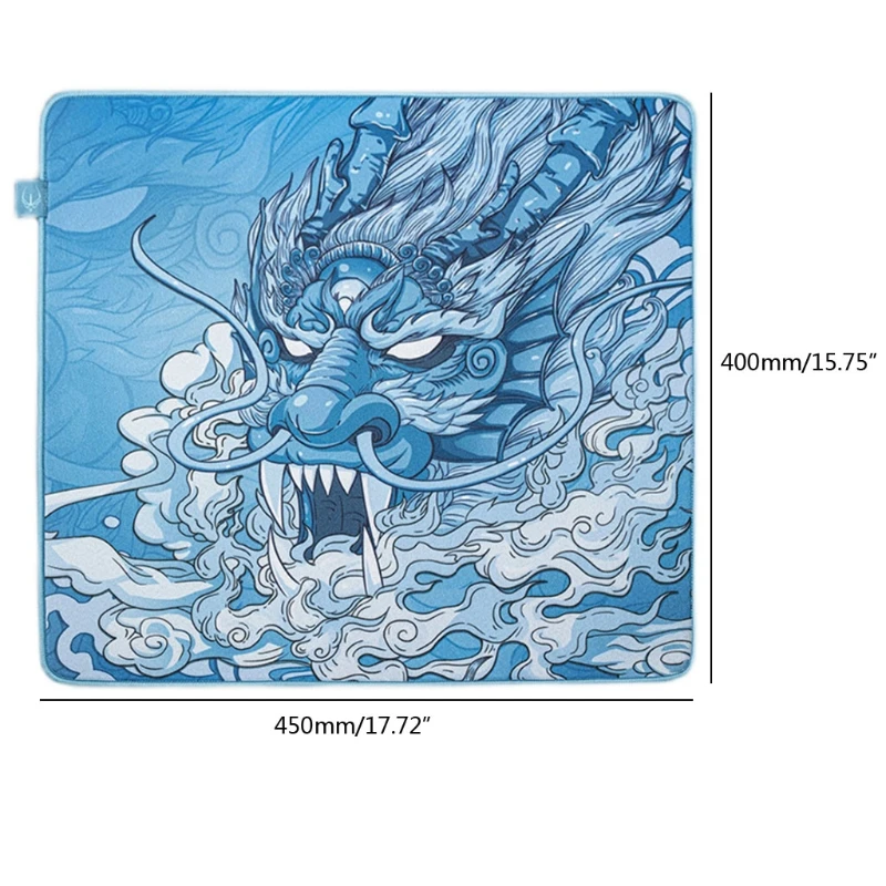 

Original Hotline Games Mouse Pad T-series Dragon Pattern Thickened Waterproof Sweat-proof Stain Resistant Edge Locked Mousepad