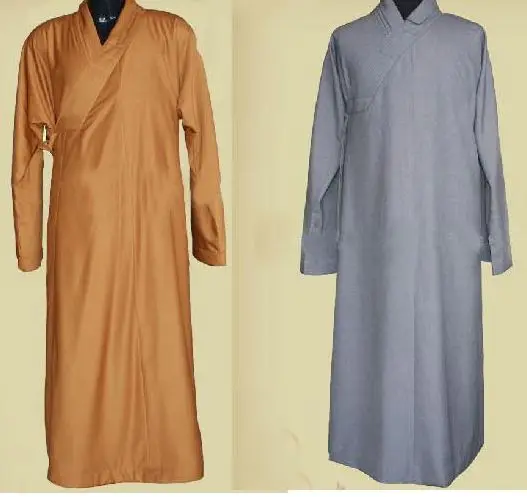 Унисекс Плотная хлопковая одежда сезон весна осень буддийский монах халат