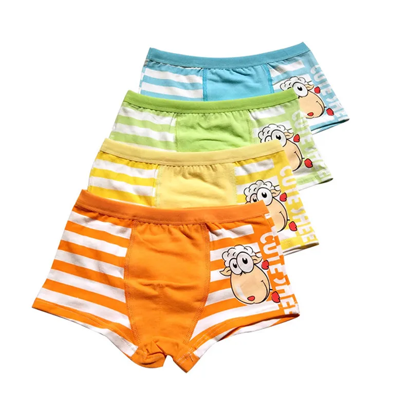 

2-10Y Kids Boys Underwear Panties Short Briefs Children Boy Underpants Cartoon Car/Bear/Monkey Cotton Boxer Soft panties 2pc/lot