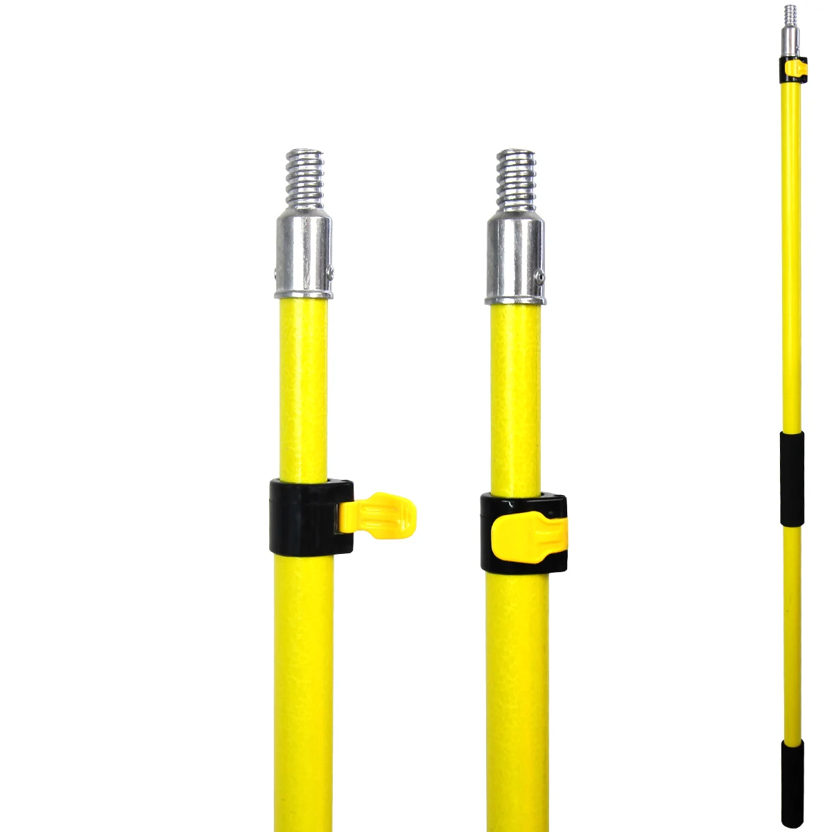 

10 foot long fiberglass/aluminum extension pole