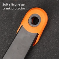 soft silicone bicycle crank arm protector cover mountain road bike universal crankset protective caps mtb cycling accessories