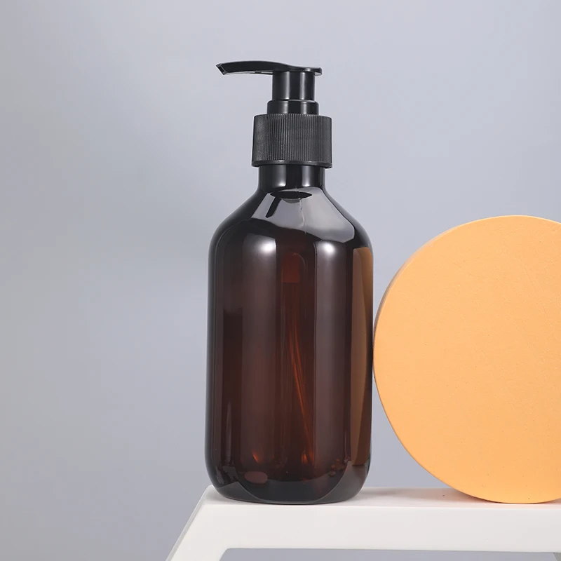 

10PCS of 300ML Empty Lotion bottles Cosmetics Shampoo Body Wash Soap Dispenser travel refillable bottle PET