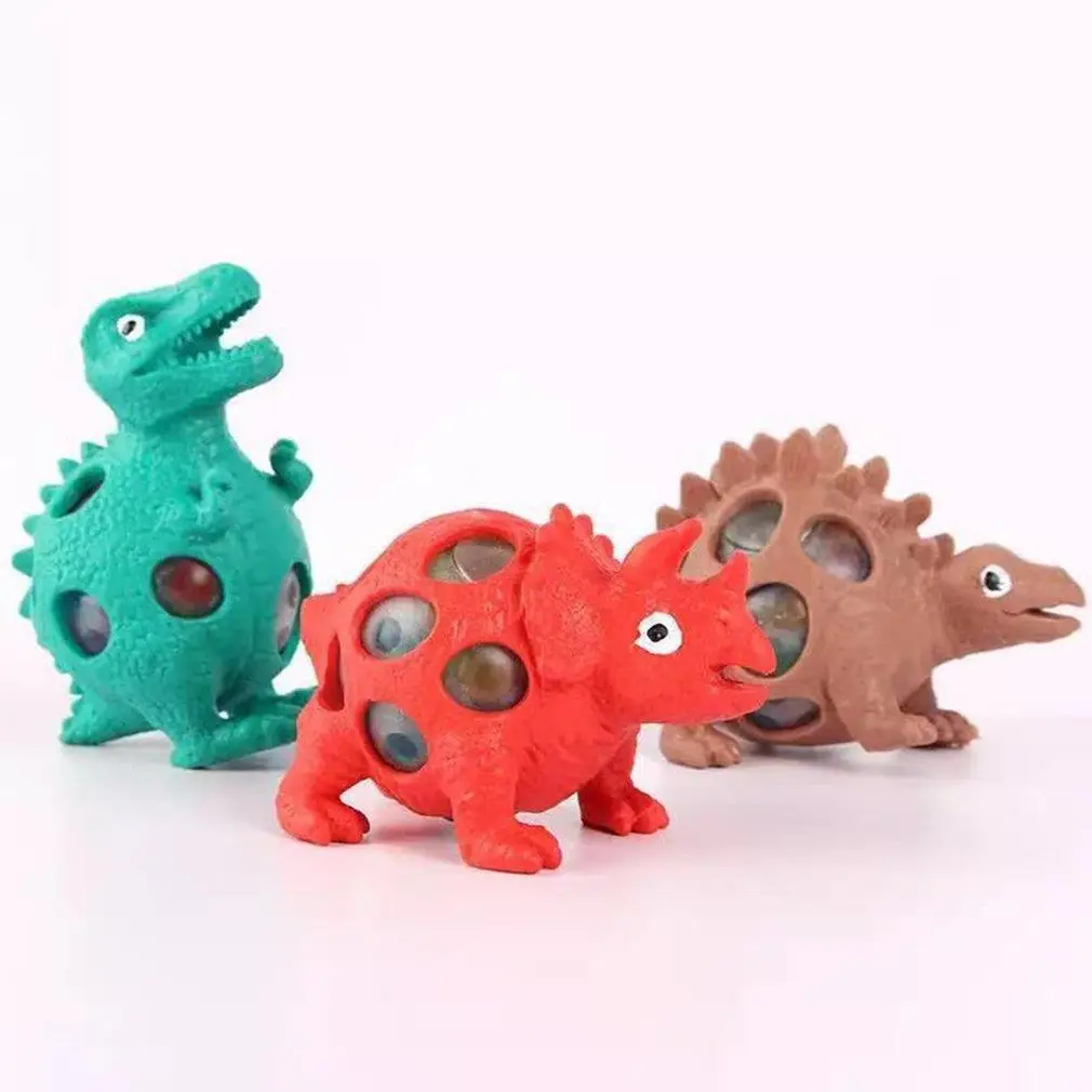 

Fidget Toys Stress Ball Dinosaur Model Grape Venting Balls Antistress Squeeze Pressure Stress Relief Toy Boys Girls Toy Gifts