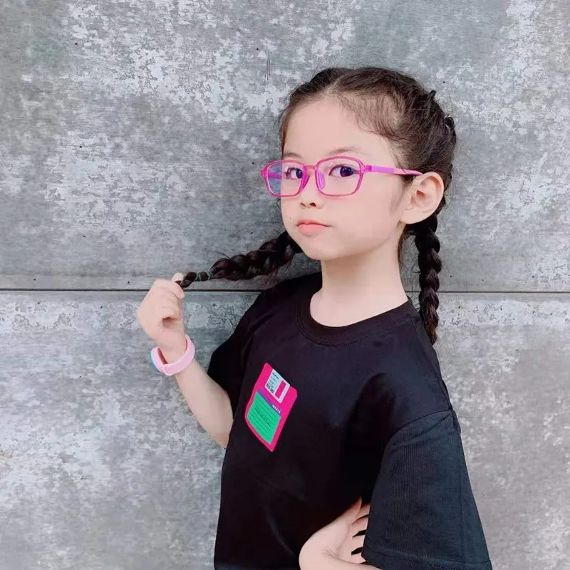 Детский Светильник с защитой от синего света ультракруглые очки для мальчиков и