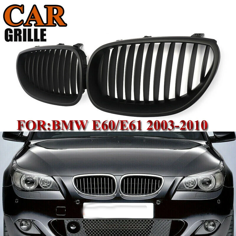 Grille Inlet Grill Fit For Bmw 5 Series E60 E61 2003 2004 2005 2006 2007 2008 2009 M5 525i 528i 528xi 530i