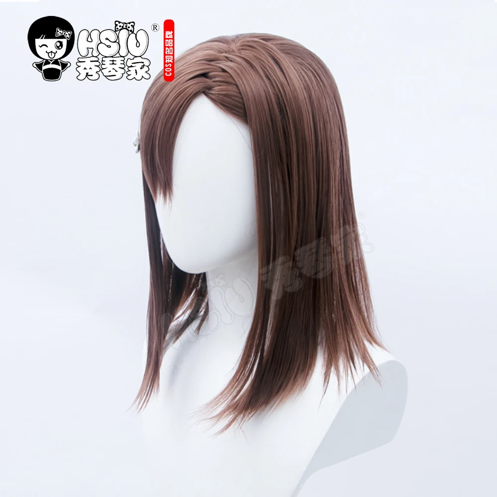 Парик для косплея HSIU Mikoto Misaka из аниме Toaru Kagaku без железного оружия