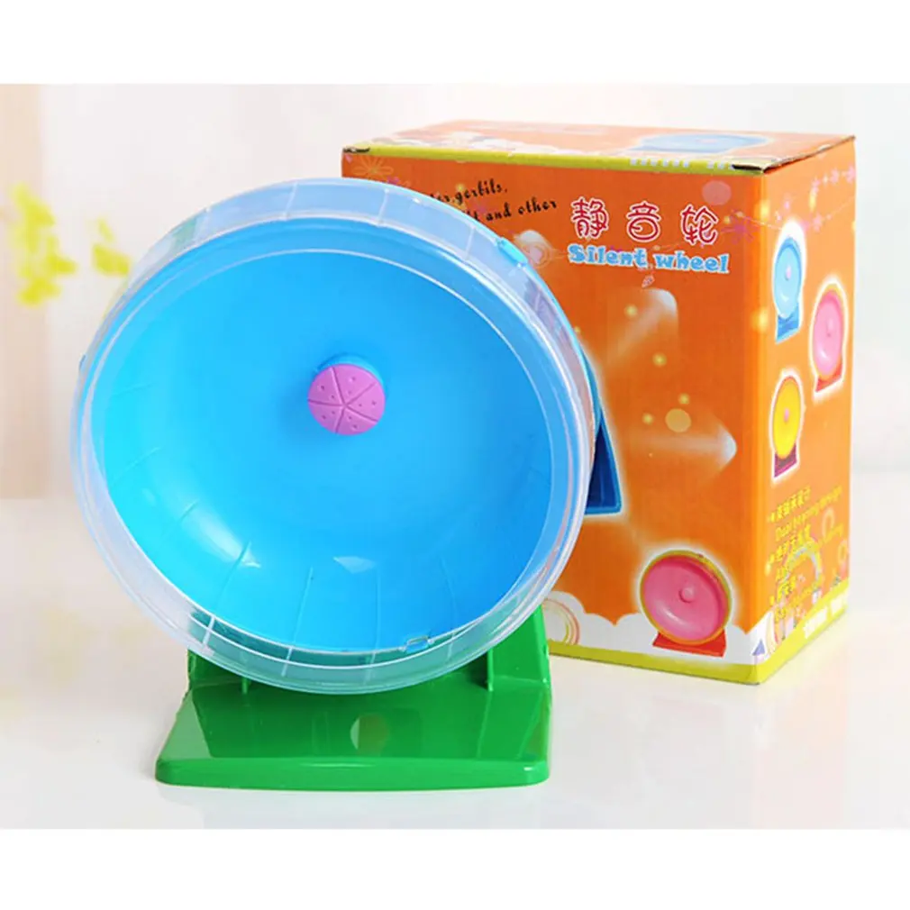 Бесшумное бегущее колесо для хомяка золотой медвежонок - Цена: 107,31 руб.