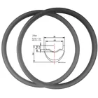 Графин 29er Carbon mtb ободки дисков 30x24 мм бескамерный велосипедный обод XC 320g диск mtb велосипедные Диски ERD 597 мм