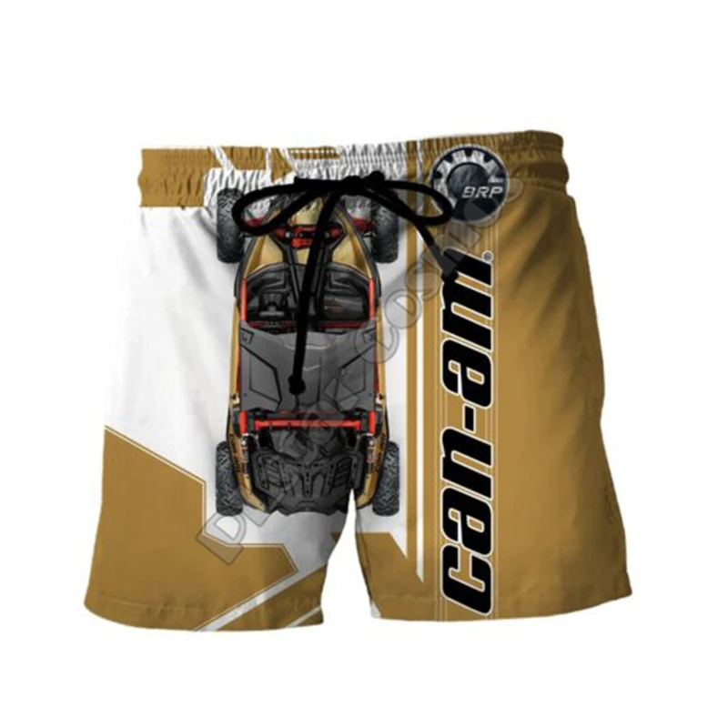 

BRP can-am Car Logo Casual Shorts Harajuku Slim High Quality Beach Pants Fashionable men's Brand hip-hop Punk Sweatpants