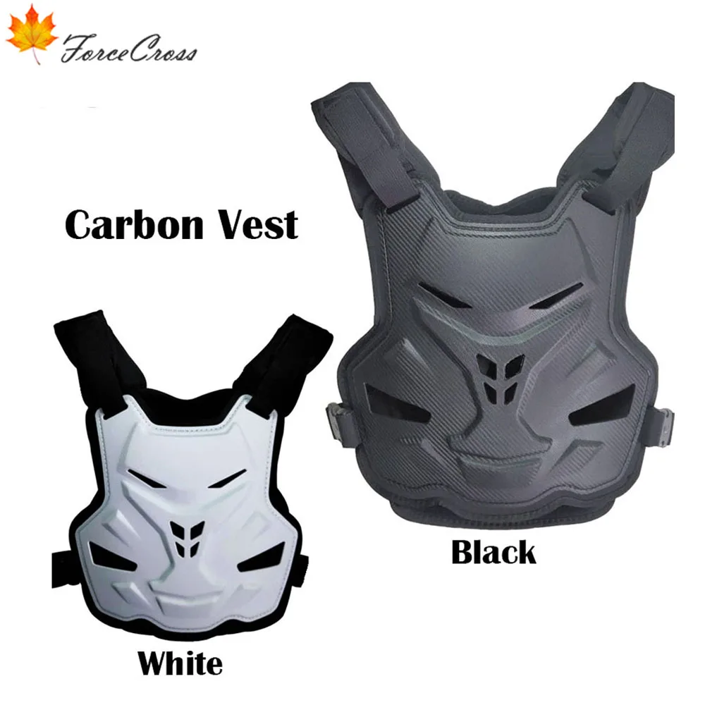Углеродное волокно броня для мотокросса жилет куртка вставка Защитное снаряжение катания защита от