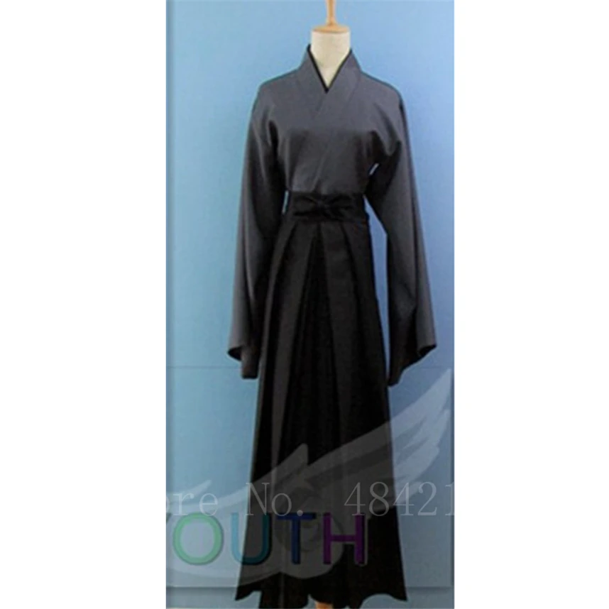 

Japanese Style Costume Kimono Anime Cosplay Clothing Halloween Party Fancy Samurai Kendo Clothing Set Top Pants Belt