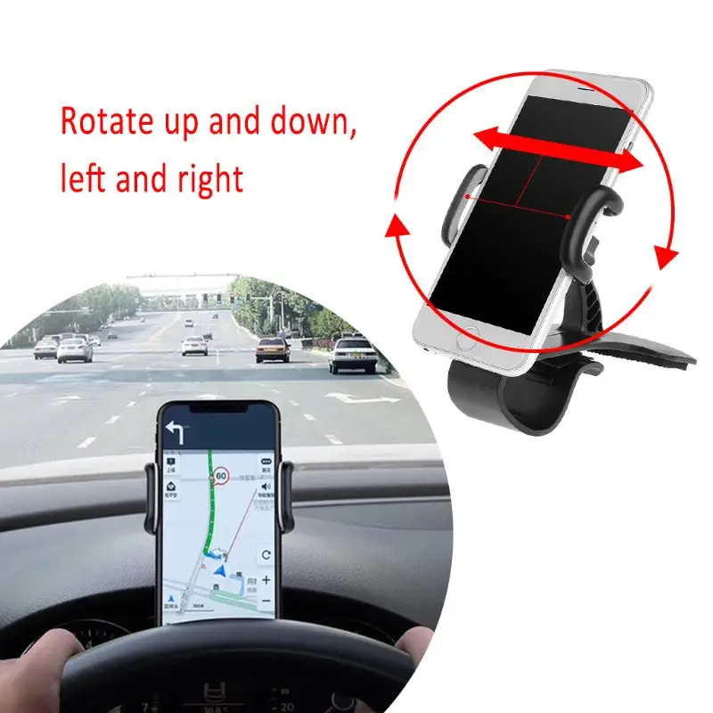 

Car HUD Dashboard Mount Holder Stand Bracket For Universal Mobile Cell Phone GPS