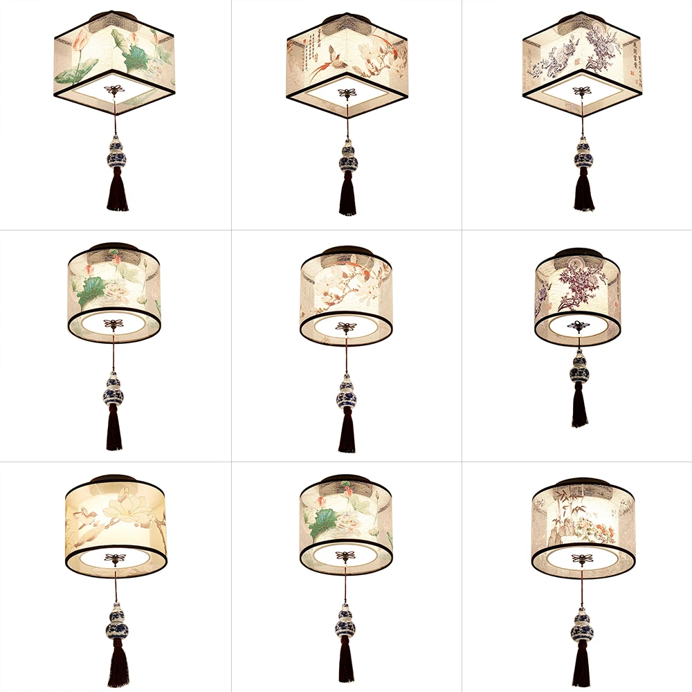 

Classic Vintage Led Hanging Ceiling Lights China 110V 220V Design Japanese Modern Pendant Ceiling Lamp for Living Room Bedroom