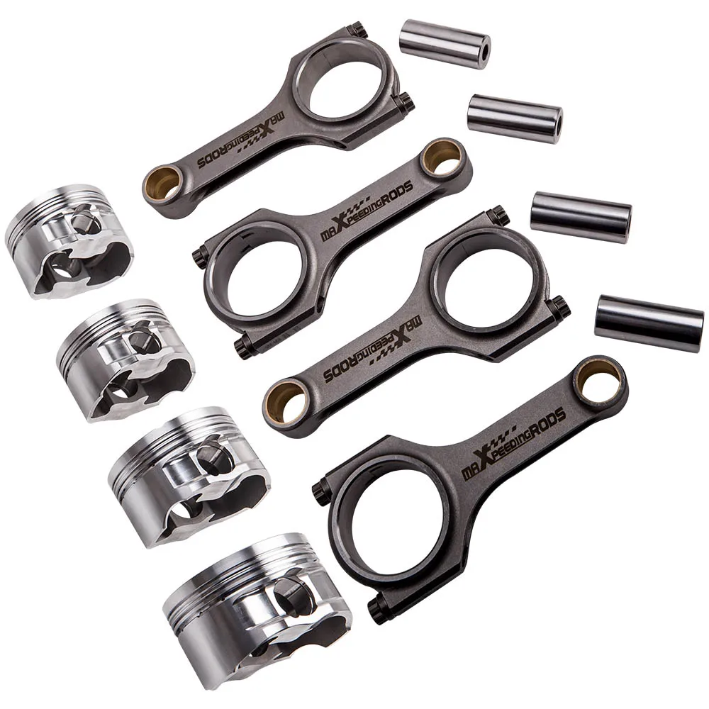 Conrod &amp поршни для Audi VW EA888 1 8 2 0 144 мм 82 5 9 5: 800HP подлинные 3/8 &quotARP 2000 болты кованый