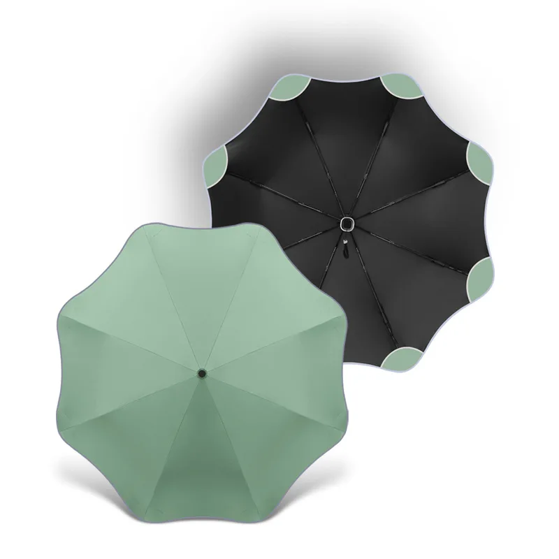 

Light Sun Umbrella Female Anti Uv Sunshade 3folding Reverse Automatic Umbrella Business Paraguas Plegable Resistente Al Viento A