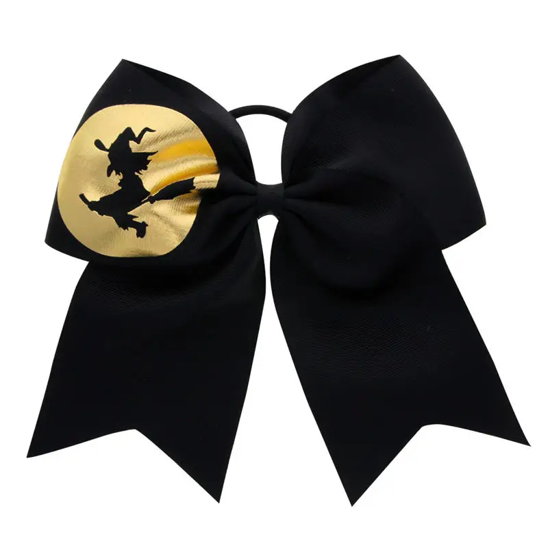 17*17 см Хэллоуин Детский бант для волос девочек Тыква призрак заколки вечерние DIY