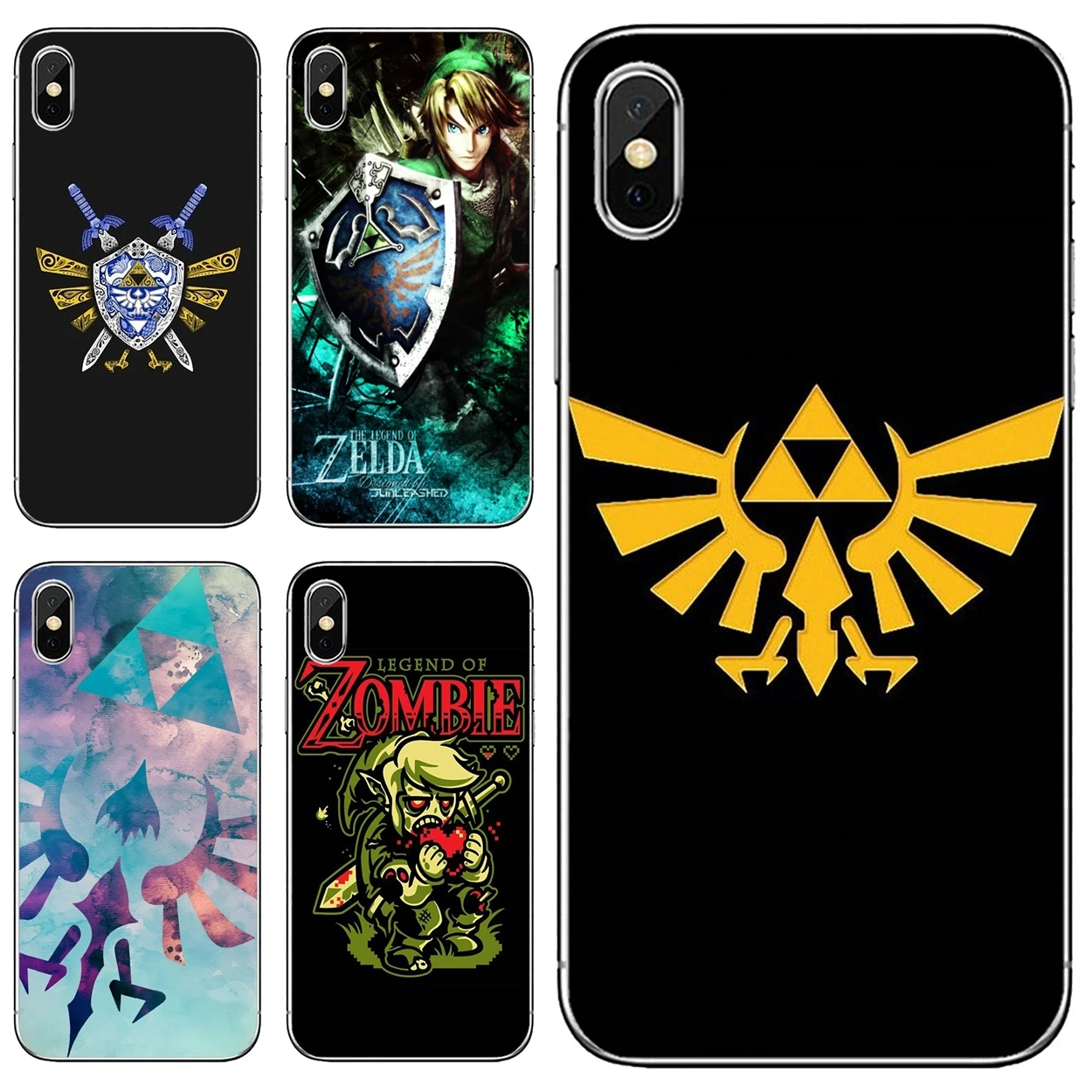 Мягкий чехол из ТПУ с логотипом The Legend of Zelda для Xiaomi mi Redmi Note 3 4 4X 5 6 7 8 8t 9 9s 9t 10 pro