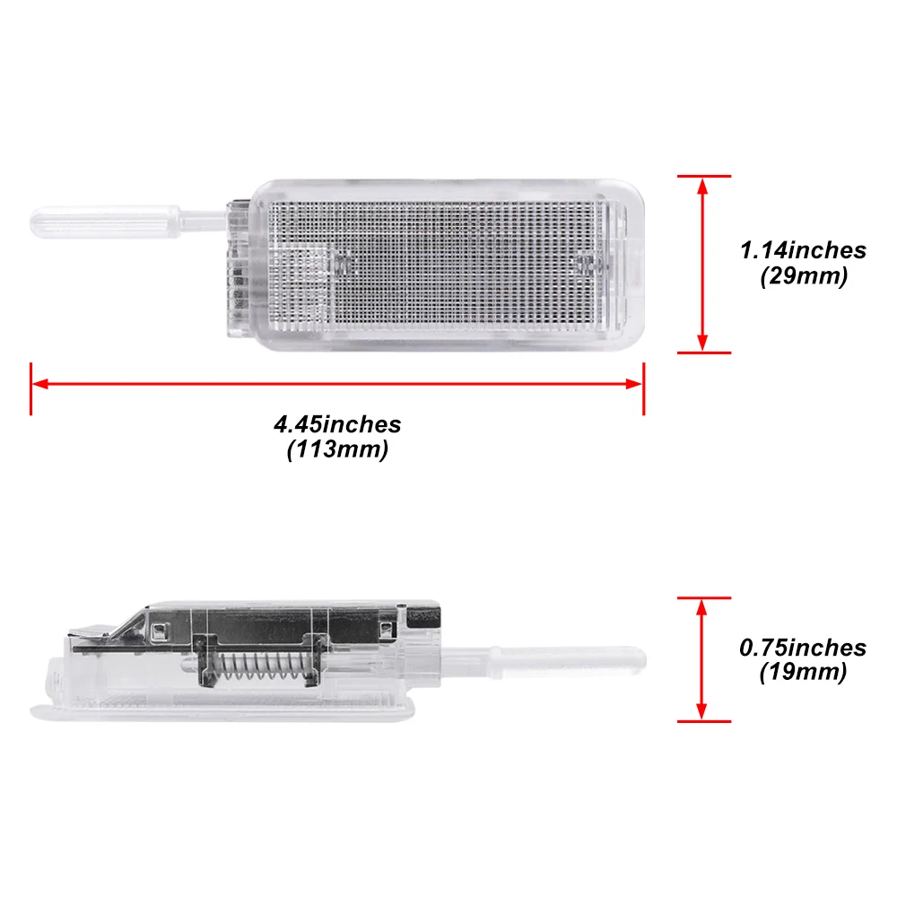1x светодиодная лампа для внутреннего освесветильник бардачка Peugeot 206 207 301 2008 3008 307