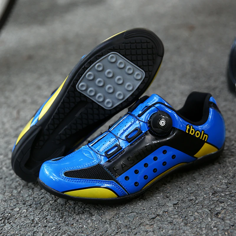 spesifikasi Sepatu Sepeda Jalan Pria Dan Wanita Sepatu Sepeda MTB Sepatu Olahraga Sepeda Ultraringan Sepatu Profesional Dapat Mengunci Sendiri Bersirkulasi