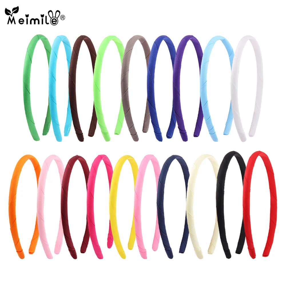 Новинка Однотонные резинки для волос аксессуары милая тканевая повязка ручной
