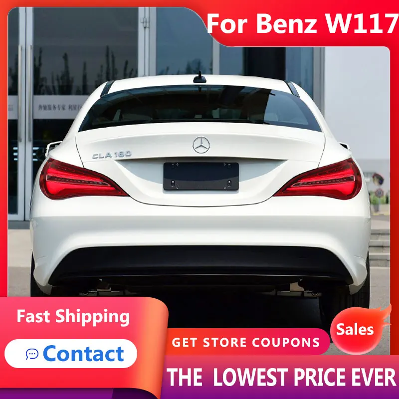 HANA для Benz W117 2014-2019 CLA180 CLA200 CLA300 задние фары светодиодные противотуманные DRL дневные