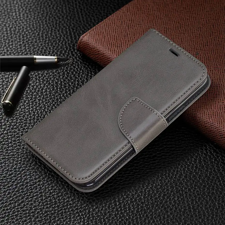 Роскошный чехол-книжка из искусственной кожи для iPhone 11 Pro Max 5 6 5S 6S 7 8 Plus