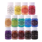 Слюдяная пудра Dewel 10 г, пигмент, блестящая пудра для ногтей, жемчужная эпоксидная смола, металлический цвет, румяна, дизайн ногтей, смола, мыло, ремесло