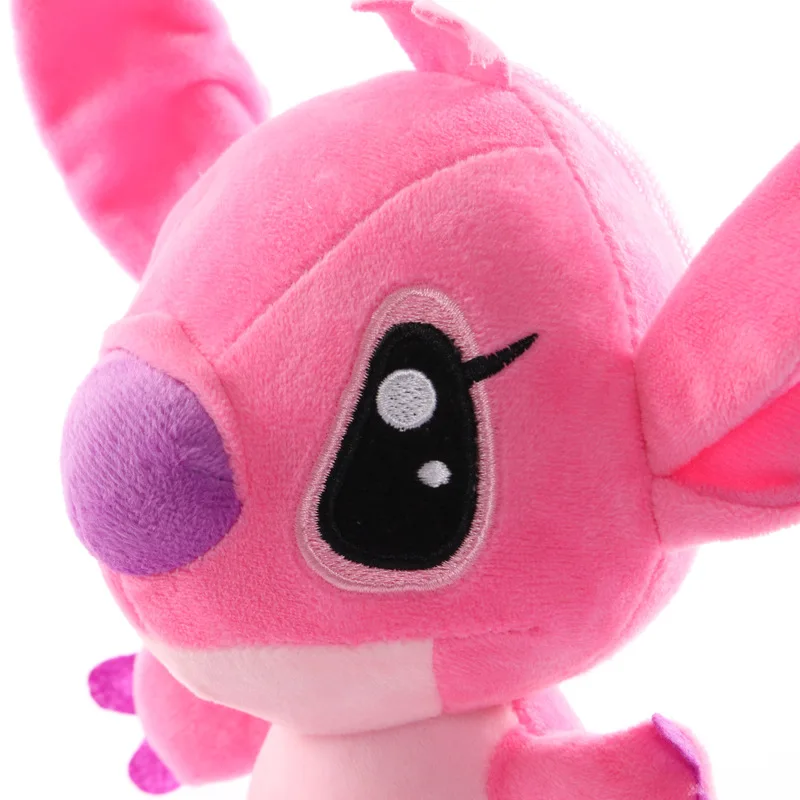 

18/20cm Disney Lilo & Stitch pink blue stuffed Plush Dolls Pendant Toys Models Cute boy girl Christmas halloween toy gifts