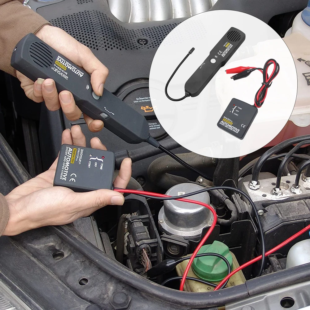 

EM415 PRO Wire Tracker Circuit Finder Short Detector Tool Tester Power Probe Tracer Diagnose Tone Line Finder Tester Nice New