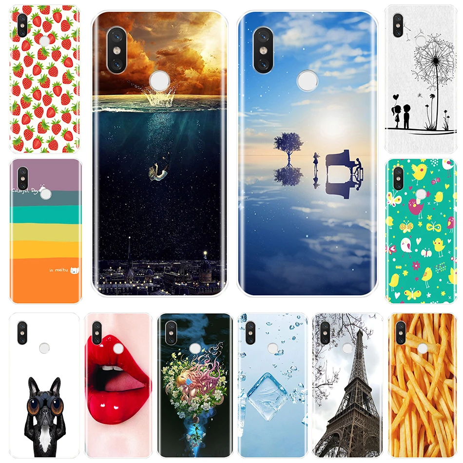 

Cute Aesthetic Phone Case Silicone For Xiaomi Mi 5 5C 5S 5X 6 6X Plus Soft TPU Back Cover For Xiaomi Mi A1 A2 Lite 8 SE