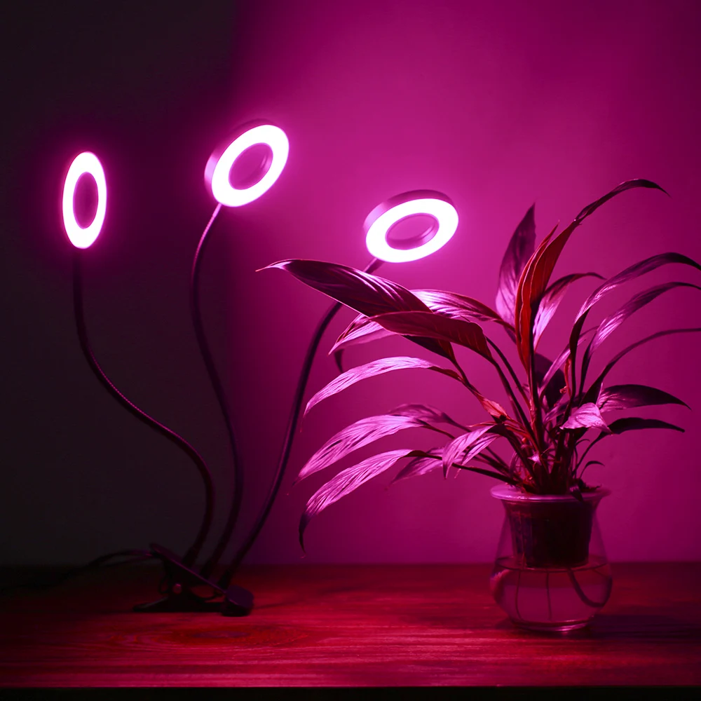 DC 5 в 27 Вт 54 светодиод поверхностного монтажа светильник для роста растений лампа