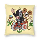 Наволочка для диванной подушки, 45x45 см, с 3D-принтом