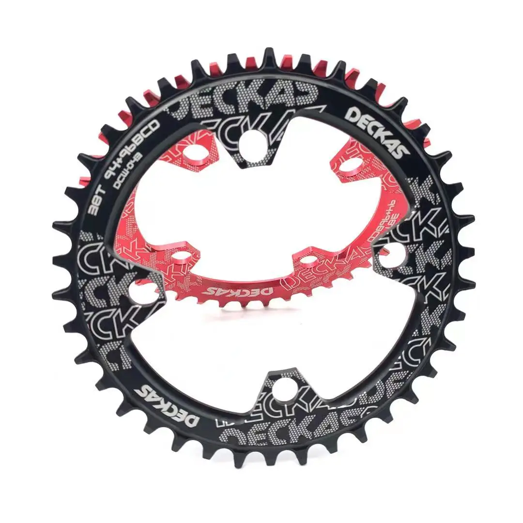 DECKAS круглая овальная велосипедная цепь 32T 34T 36T 38T MTB горная корона для 94 + 96 BCD M4000 M4050
