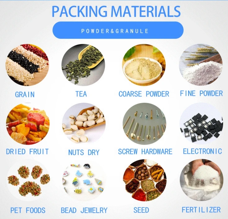

Manual food sugar candy chocolate granule rice strip plastic film bag packing machine