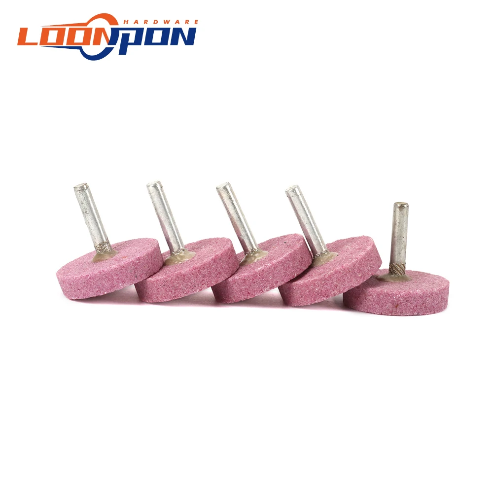 10 шт. абразивный камень 40 мм керамический корунд шлифовальный круг головка 6