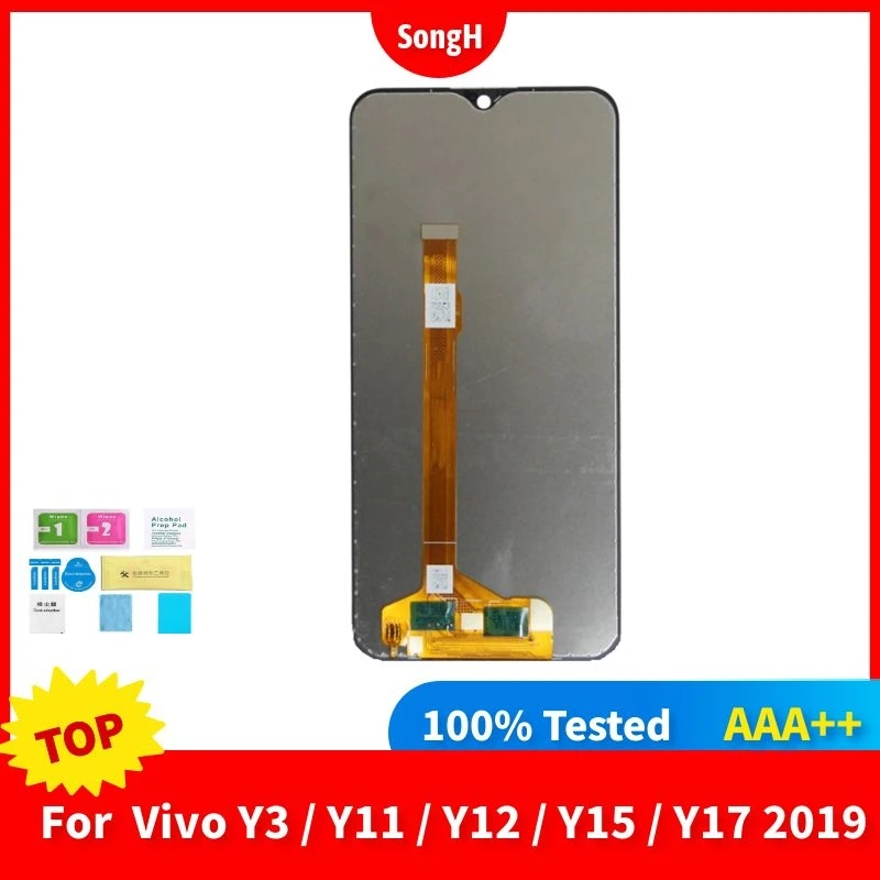 

AAA +++ ремонт и Замена ЖК-дисплея для Vivo Y3 / Y11 / Y12 / Y15 / Y17 2019, ЖК-дисплей, фоторамка
